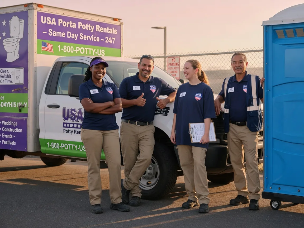 Porta Potty Rental company in Hawkins, WI